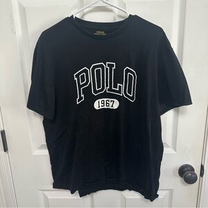 Black Ralph Lauren POLO Graphic Tee Men’s Large